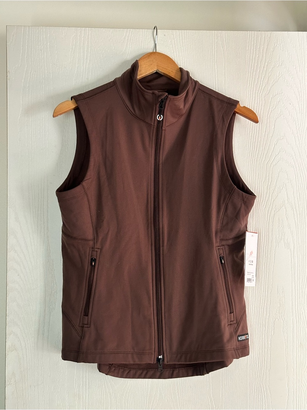 Kerrits Brown Transition Stretch Fleece Vest